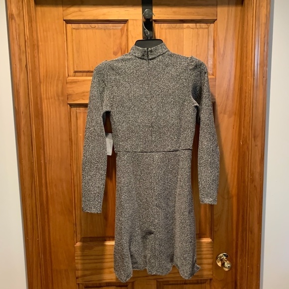 Velvet Torch Mock Neck Fit and Flare Dress Medium NWT - Picture 3 of 6